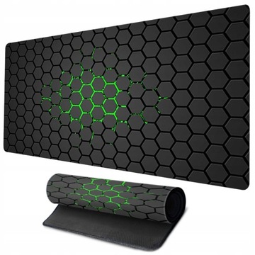 GAMINGOWA PODKŁADKA POD MYSZ NA BIURKO LED 90x40