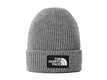 Czapka zimowa The North Face LOGO BOX CUF BNE MEDIUM GREY