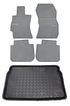 Dywaniki popiel + mata bagażnika Subaru Legacy Kombi 2009-