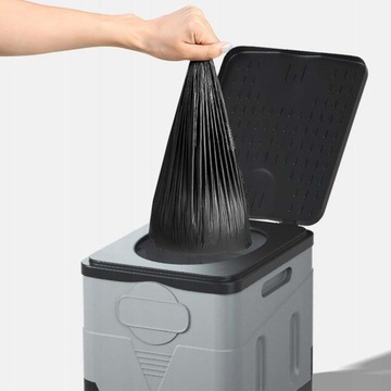 Портативный туристический туалет, туалет для кемпера, для яхты, складной 20л.