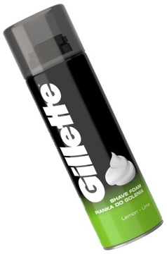 GILLETTE PIANKA DO GOLENIA ZWYKŁA 200 ml LIME