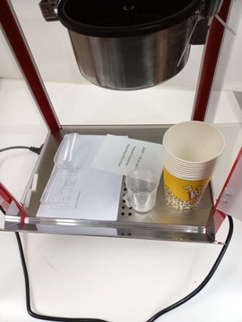 Профессиональная машина для производства попкорна мощностью 1600 Вт. ПОПКОРН ДЛЯ ВЕЧЕРИНОК!