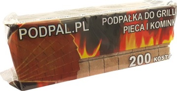Растопка для гриля, камина, печи, костра, 200 кубиков, прил. Запах