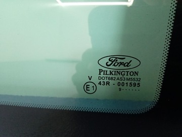 FORD KA MK2 SKLO (OKNO) KAROSERIE ZADNÍ PRAVÁ