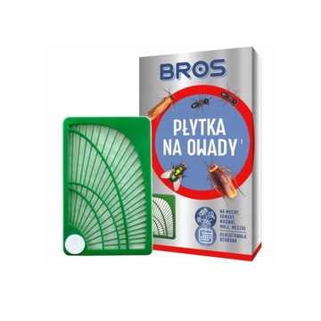 PŁYTKA NA OWADY 1 szt. BROS