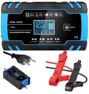 АВТОМАТИЧЕСКИЙ ВЫПРЯМИТЕЛЬ С ФУНКЦИЕЙ ДЕСУЛЬФРИЗАЦИИ С ФУНКЦИЕЙ РЕМОНТА 12В 24В