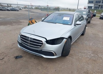 Mercedes Klasa S W223/V223 2022 Mercedes-Benz Klasa S 2022r., S 500 4matic, 3L, od ubezpieczalni 3.0 435KM, zdjęcie 1