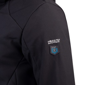 МУЖСКАЯ КУРТКА СОФТШЕЛЛ С КАПЮШОНОМ, ВЕСЕННЯЯ, ВОДОНЕПРОНИЦАЕМАЯ / XL