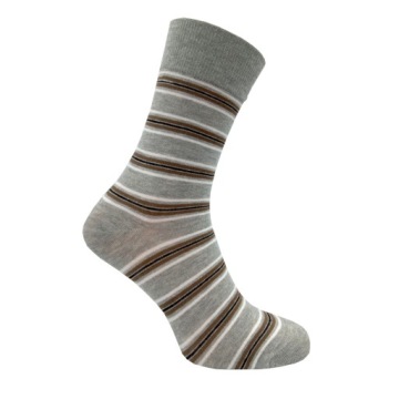 НОСКИ МУЖСКИЕ, РАЗНОЦВЕТНЫЕ ПОЛОСКИ, 10 ПАКЕТ