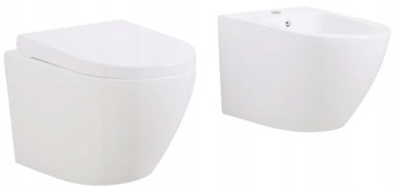 ZESTAW PODWIESZANY PRIMO MUSZLA MISA WC + BIDET