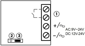 Светоотражающий фотоэлемент для ворот, датчик движения 15м + зеркало