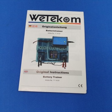 WETEKOM 711481 ТЕСТЕР АККУМУЛЯТОРА 12 В