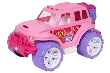Auto JEEP różowy TERENÓWKA 6145