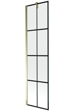 MEXEN NEXT PARAWAN NAWANNOWY 1 - SKRZYDŁOWY FIX 50 CM ZŁOTY