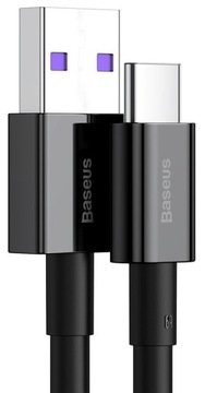 USB-C 66 Вт, 5 А, 2 м USB-кабель BASEUS Super Charge QC