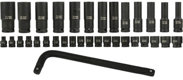 КЛЮЧИ ТОРЦЕВЫЕ КОВАНЫЕ 1/2 BJC 8-32 КОРОТКИЕ ДЛИННЫЕ 35 шт.