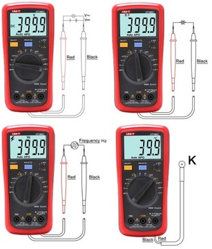 Мультиметр НАПРЯЖЕНИЕ ПЕРЕМЕННОГО/ПОСТОЯННОГО ТОКА UT136C+