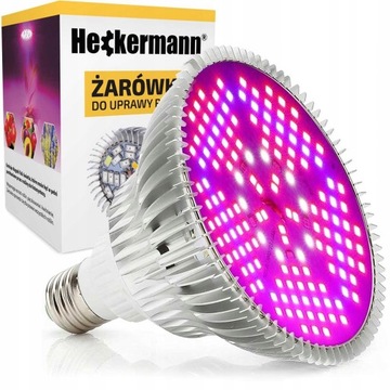 ŻARÓWKA DO WZROSTU UPRAWY ROŚLIN LAMPA PANEL FULL SPECTRUM 100W 150 LED E27