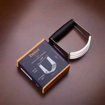 Deiss PRO Стальной измельчитель и измельчитель теста с 4 лезвиями