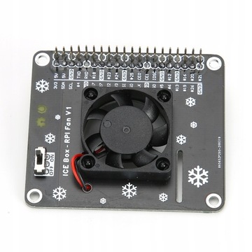 RASPBERRY PI 4/3B+/3B WENTYLATOR CHŁODZĄCY