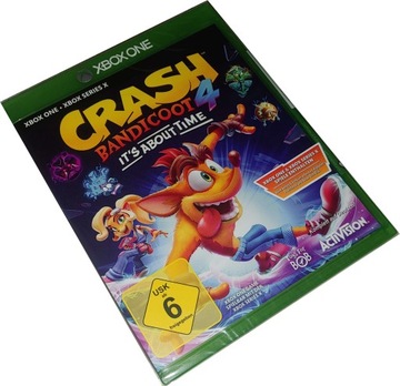 CRASH BANDICOOT 4 NAJWYŻSZY CZAS / XBOX ONE / SERIES X / PL