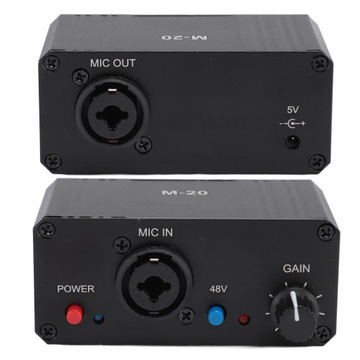 PRZEDWZMACNIACZ MIKROFONOWY NISKI POZIOM HAŁASU