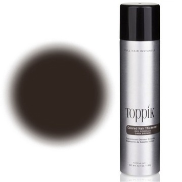 Mikrowłókna w Sprayu TOPPIK 144g - CZARNY
