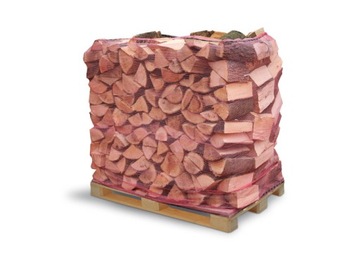 DREWNO KOMINKOWE paleta 1 mp LIŚCIASTE mix OPAŁ