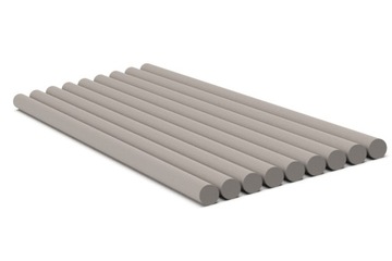 THERMELT wypełniacz poliamidowy do drewna 9x30cm SREBRNY ALUMINIUM g2