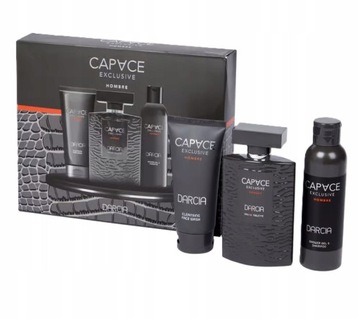 Zestaw męskich kosmetyków Capace Exclusive 3 produkty w eleganckim pudełku