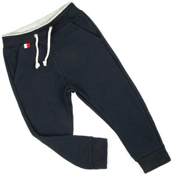 SPODNIE DRESOWE granatowe Z REGULACJĄ TĘGOŚCI 104