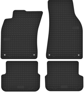 Gumové koberce pro Audi A6 C6 Fl Po-lift 2006-2011 Dedikovaný Komplet
