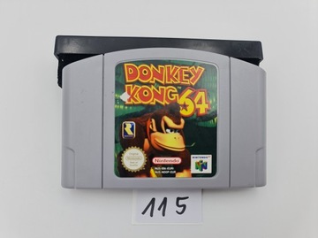 NINTENDO 64 DONKEY KONG 64