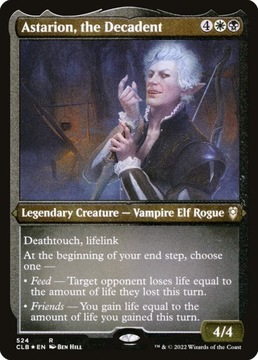 Astarion, the Decadent *ETCHED FOIL* (CLB)