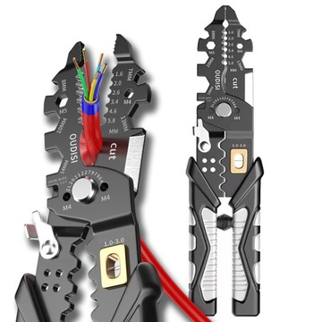 Wielofunkcyjne szczypce dla elektryków KOMBINERKI SZCZYPCE OBCINACZKI