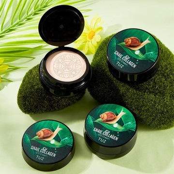 Snail Collagen BB Cream Mushroom Head AirCushion CC Cream Concea I3