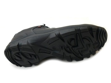 Wojas 9377-91 buty trekkingowe skórzane czarne 41