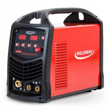 Инверторный сварочный аппарат WELDMAN MICRO MIG 225 SYNERGIA MMA TIG 230 В, 220 А, IGBT
