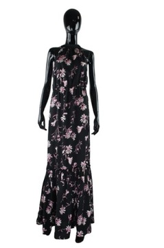 LIU JO CZARNA SUKIENKA FLORAL PRINT (M)