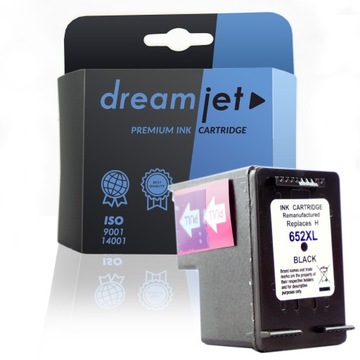 652 XL - Комплект картриджей для черного цветного принтера HP, замена для 652XL