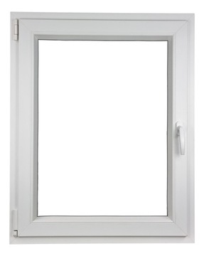 OKNO PCV 400 X 800 RU/L BIAŁE Z MIKROWENTYLACJĄ