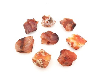 karneol chalcedon naturalny surowy kamień bryłka