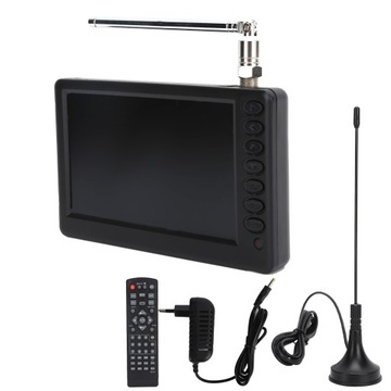 ПОРТАТИВНЫЙ ТЕЛЕВИЗОР 5'' LED DVB-T2 1080P MP4,MP3