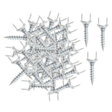 50x wkręty dwustronne do tła 2,5 mm