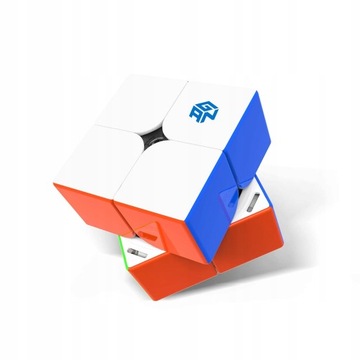 GAN 251 M Pro, 2x2 Speed Cube (63 magnesy)