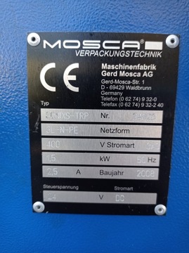 Автоматическая обвязочная машина Mosca Sonixs.