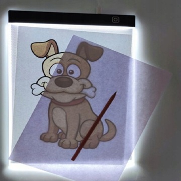 Графический планшет Kakboo LED ДОСКА ДЛЯ ЧЕРТЕЖА А4