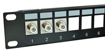 ПАТЧ-ПАНЕЛЬ ПАТЧ-ПАНЕЛЬ ДЛЯ KEYSTONE ДЛЯ 19-ФУТОВОГО ШКАФА С 24 ПОРТАМИ STP