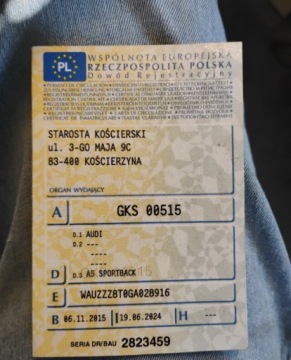 Audi A5 8T Coupe Facelifting 2.0 TDI clean diesel 190KM 2015 Audi A5 Sportback 112015r, 2.0TDI. 4x4. AUTOMAT. Uszkodzony lewy przod. Je, zdjęcie 21