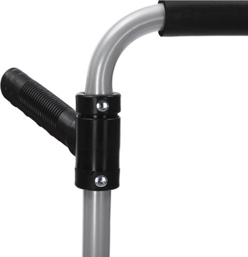 Lekki Wózek Transportowy Młynarka Składany Aluminium Magazynowy Mocny 150kg